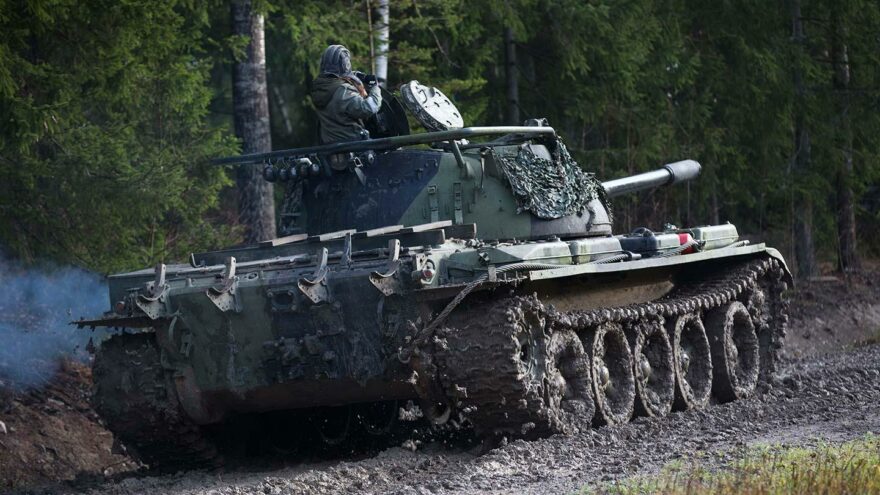 T55-taistelupanssarivaunu