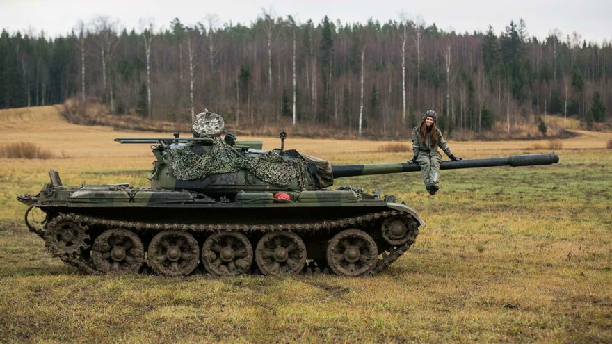 T55-taistelupanssarivaunu