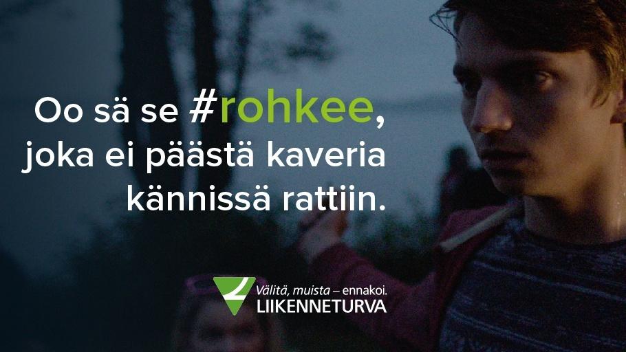 Liikenneturva #rohkee