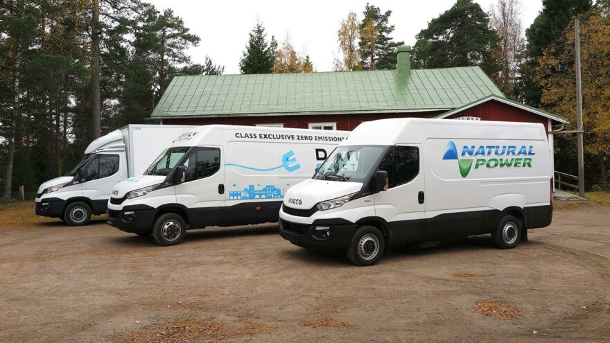 Iveco Daily sähkö ja maakaasu