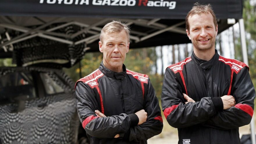 Kaj Lindström ja Juho Hänninen Yaris WRC