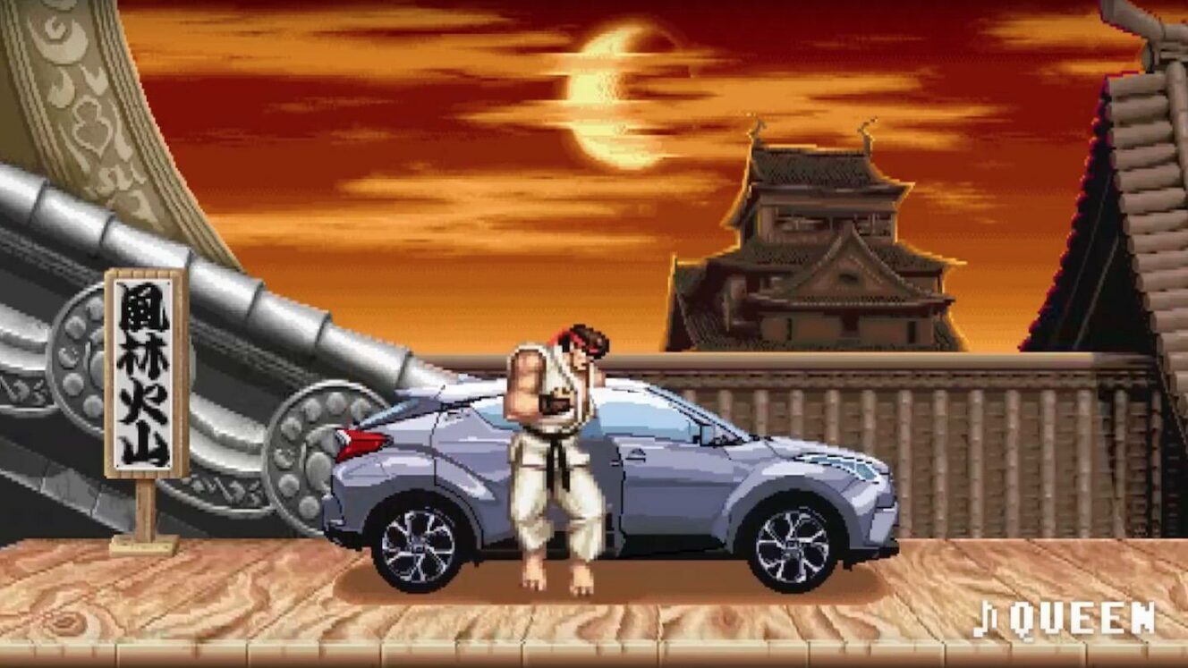 Street Fighter II vastaan Toyota C-HR