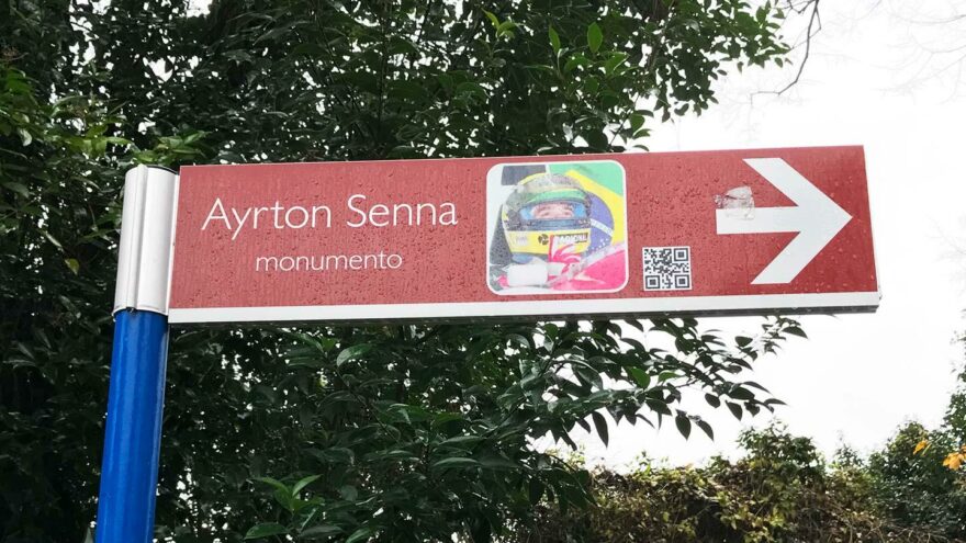 Ayrton Senna muistomerkki