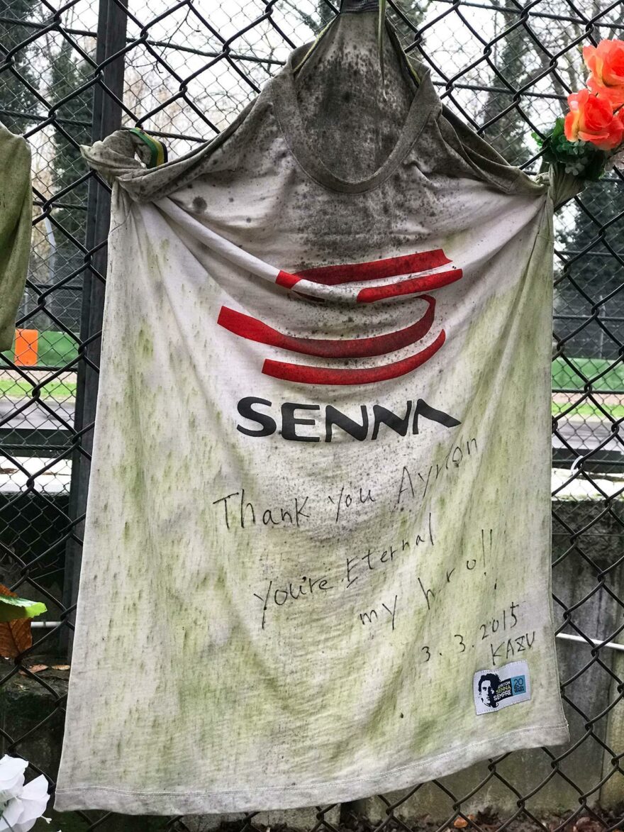 Ayrton Senna muistomerkki
