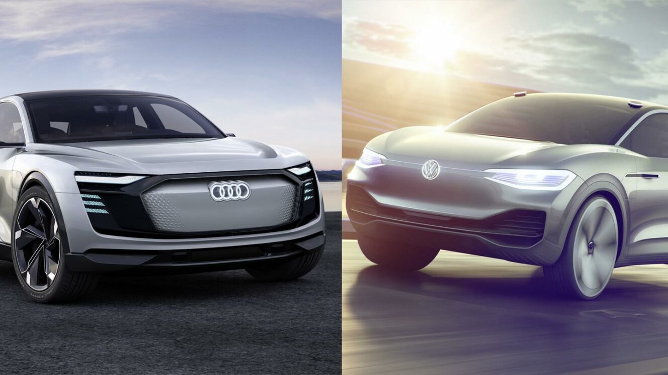 Audi ja Volkswagen sähkövisioidensa parissa