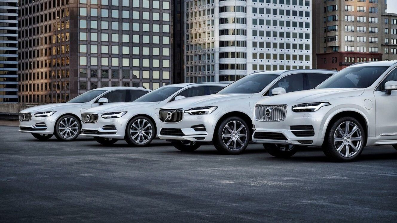 Volvo lisää sähkön kaikkiin uusiin malleihin 2019