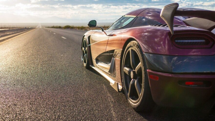 Maailman nopein auto Koenigsegg Agera RS