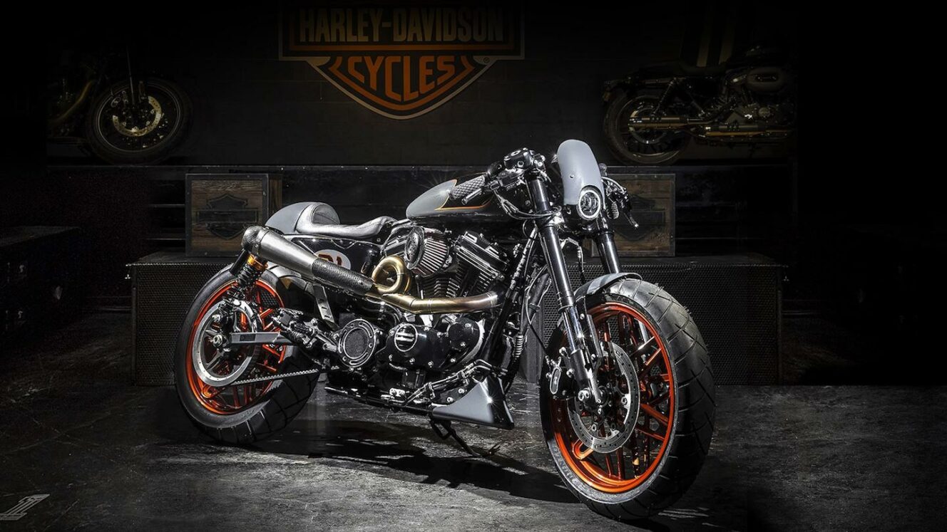 Bombtrack Harley-Davidson custom-Harrikka