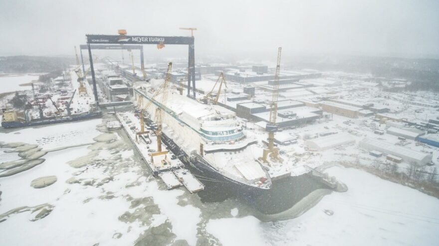 Mein Schiff 7 Meyer Turku varustamo TUI Cruises loistoristeilijä