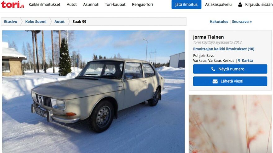 Saab 99 Tori.fi