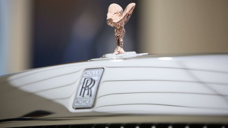 Rolls-Royce Phantom Spirit of Ecstasy ruusukulta