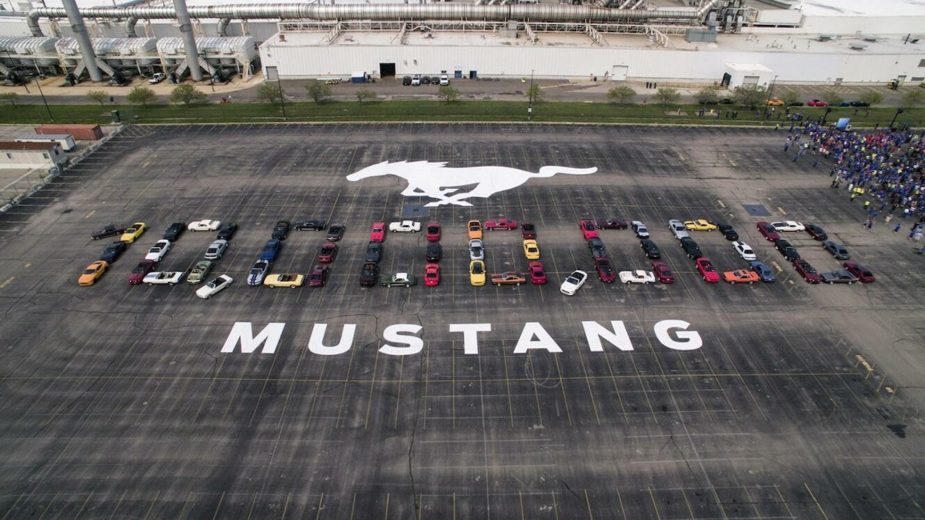 10 miljoonaa Ford Mustangia