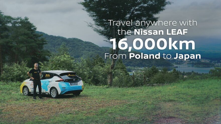 53 latausta myöhemmin: Puolasta Japaniin uudella Nissan Leafilla