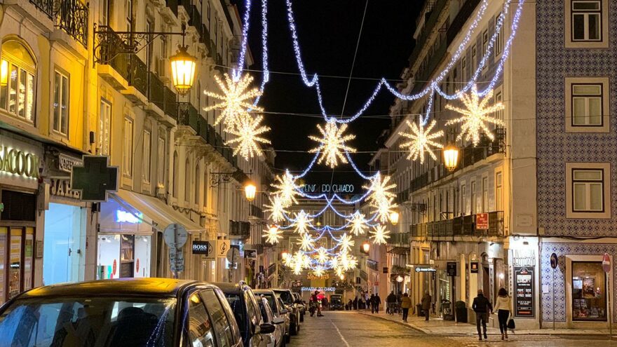 joulutunnelmia Lissabonista