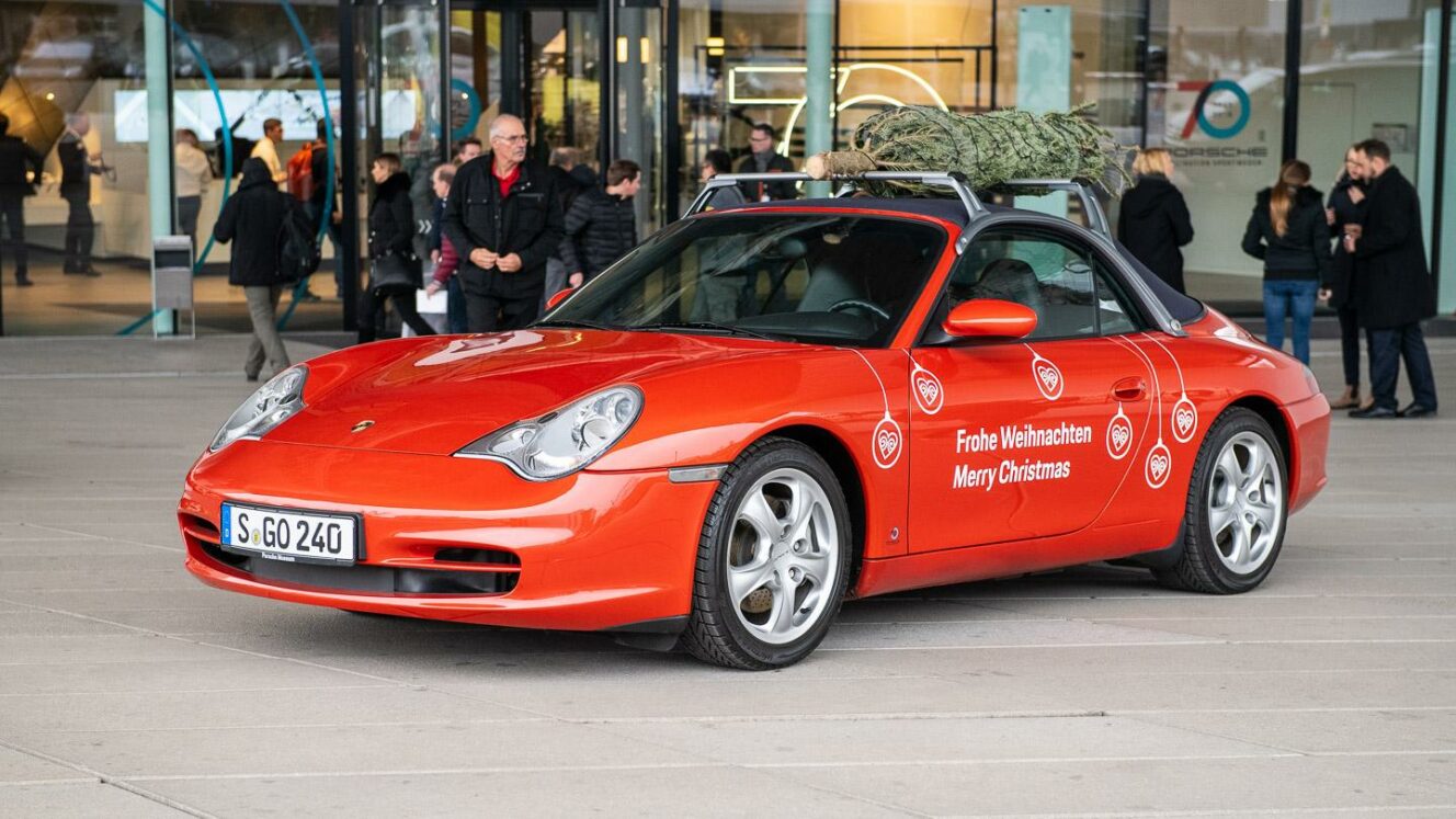 Porsche toivottaa hyvää joulua