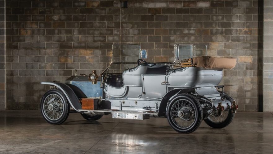 1909 Rolls-Royce 40/50 HP Silver Ghost Roi-des-Belges takaa