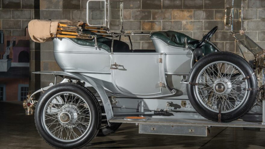 1909 Rolls-Royce 40/50 HP Silver Ghost Roi-des-Belges matkustamo