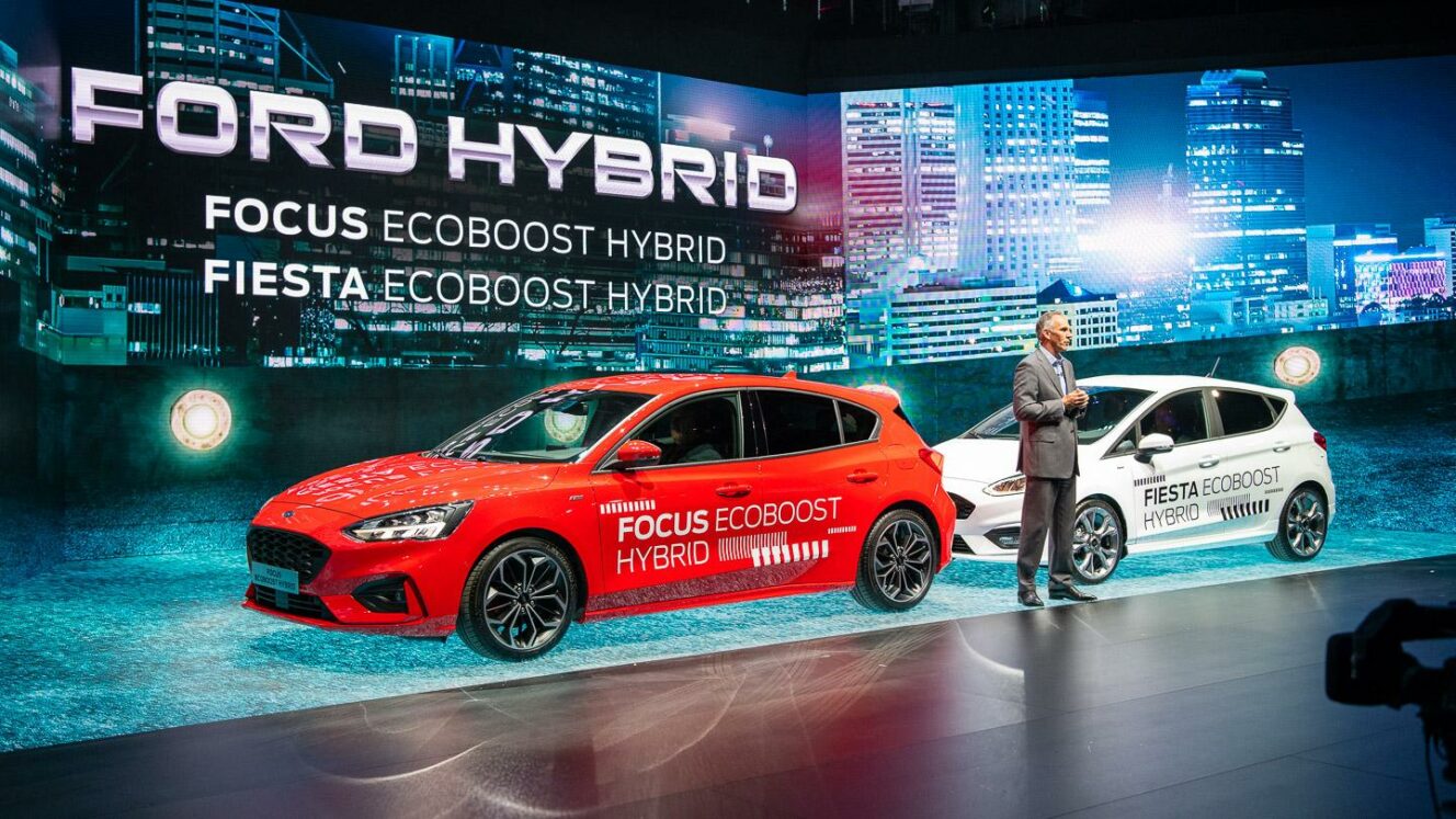 Ford kevythybridi Fiesta mHEV Focus mieto hybridi