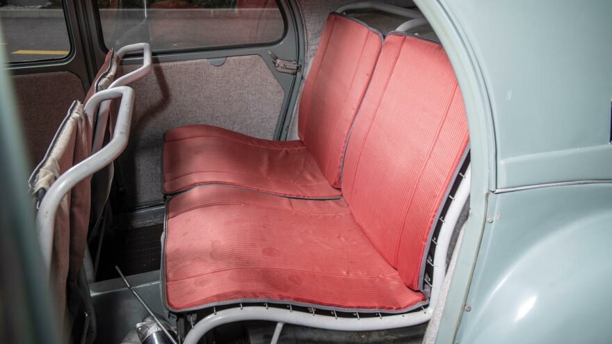Citroen 2CV 4x4 Sahara seats - Sotheby's
