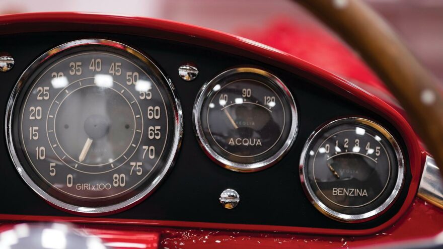 Ferrari 500 Mondial Spider gauges - RM Sotheby's