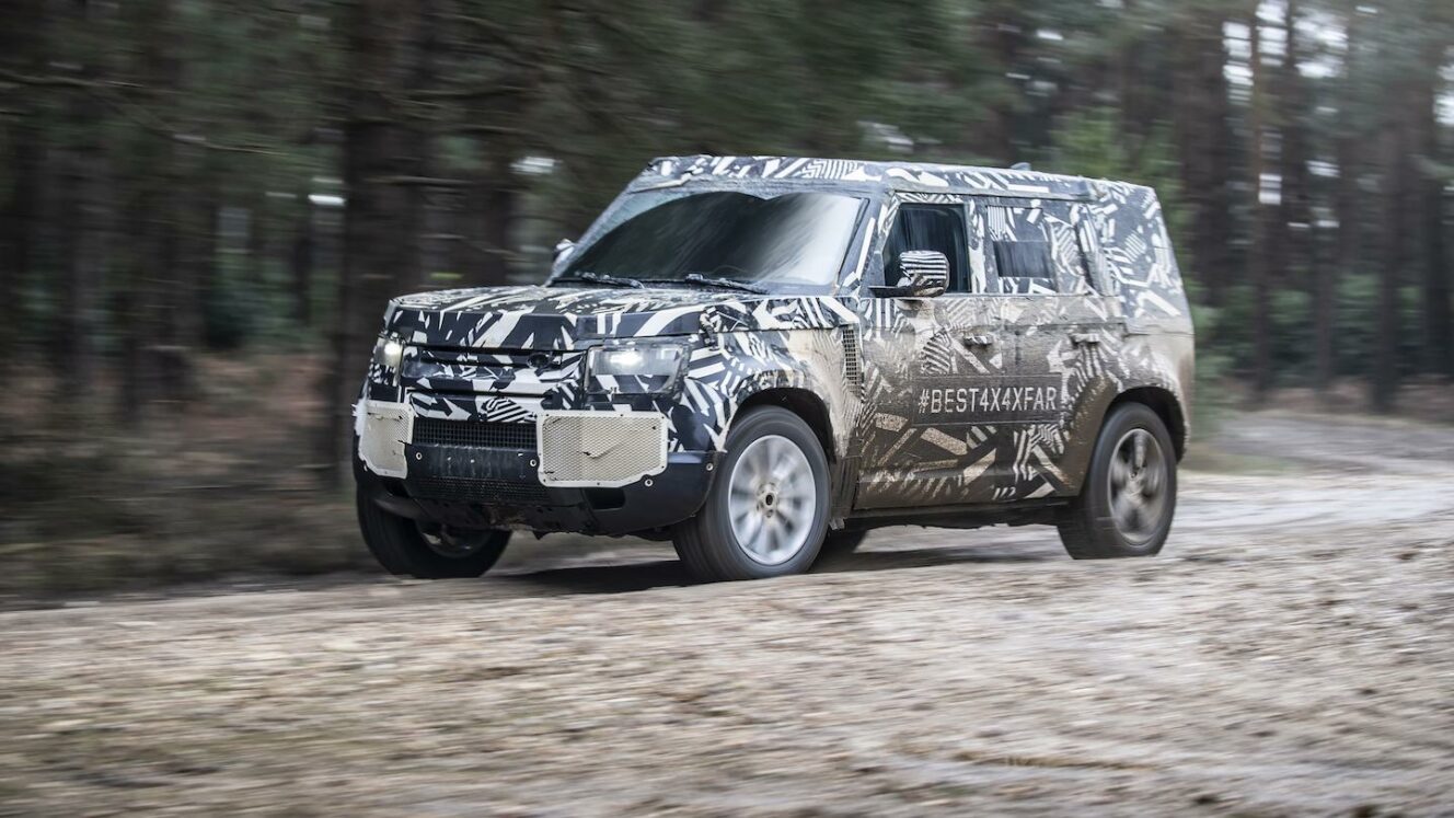 uusi Land Rover Defender