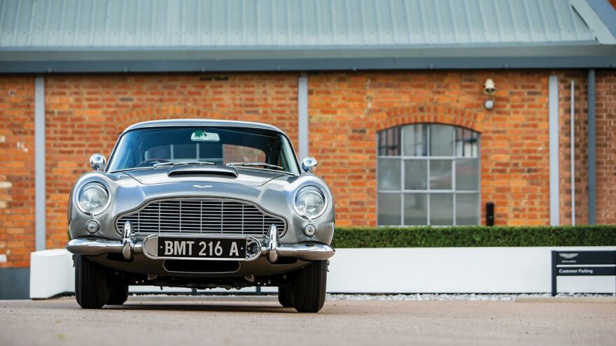 Aston Martin DB5 "Bond" front - RM Sotheby's