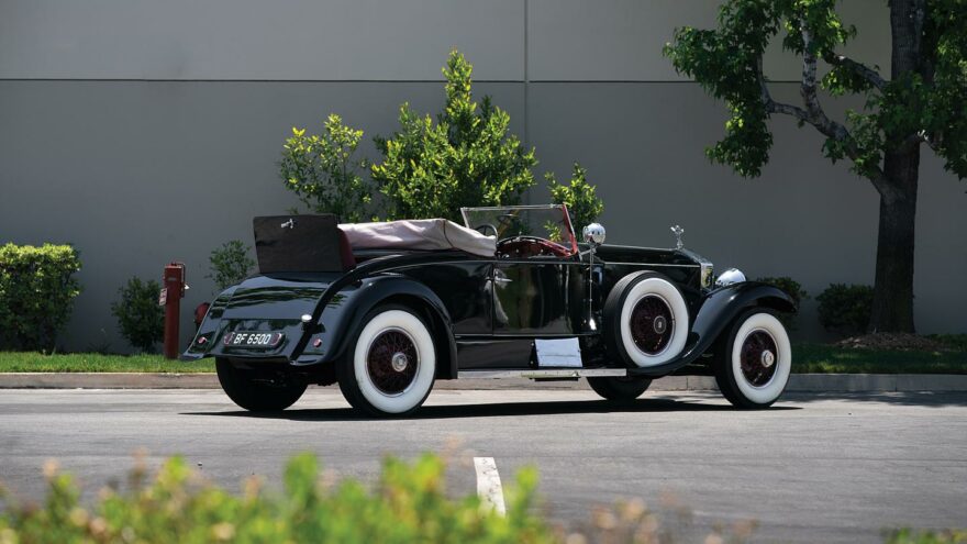 1927 Rolls-Royce Phantom I Playboy Roadster by Brewster – RM Sotheby’s - takaviisto