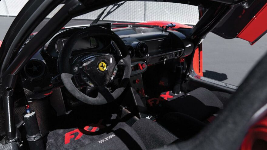 Ferrari FXX interior - Sothebys