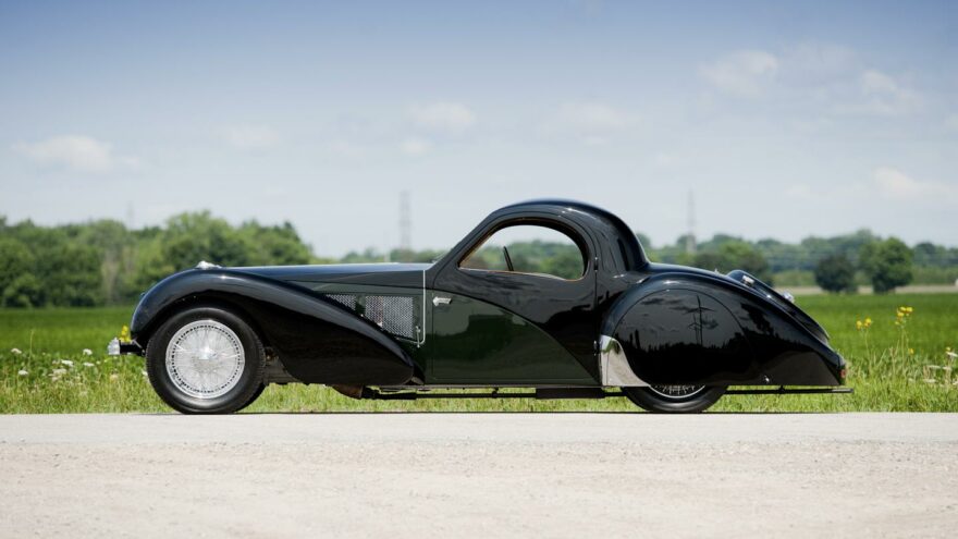 Bugatti Type 57SC Atalante side - RM Sotheby's