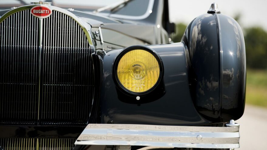 Bugatti Type 57SC Atalante headlight - RM Sotheby's