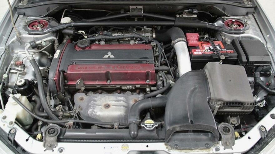 Mitsubishi Lancer Evolution IX GT Wagon - Tori.fi - moottori