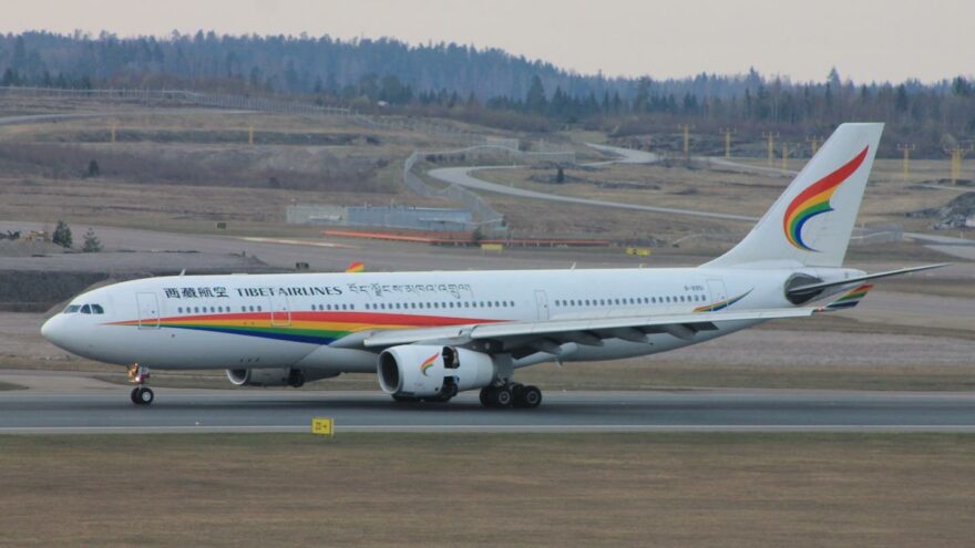 Ensimmäinen kiinalainen lentoyhtiö Helsinkiin Tibet Airlines