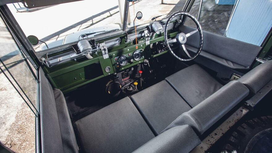 Land Rover Series IIA 88 interior - RM Sotheby's