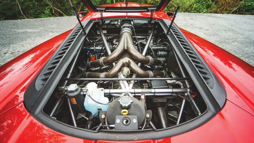 Saleen S7 Twin Turbo engine - RM Sotheby's