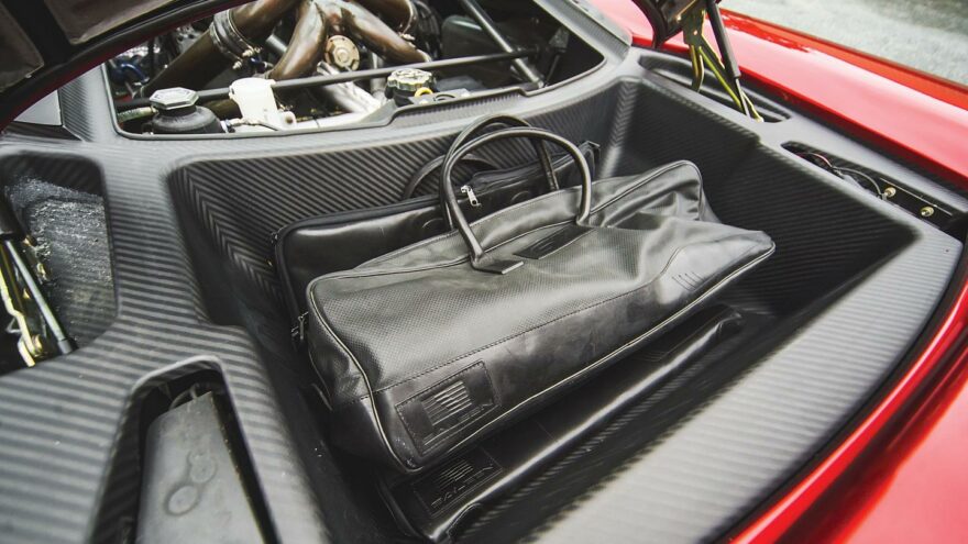 Saleen S7 Twin Turbo rear luggage - RM Sotheby's