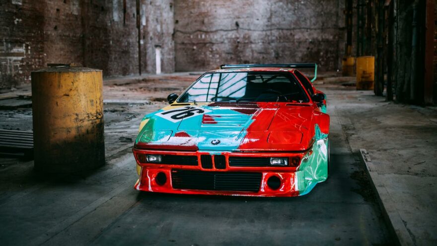 Andy Warhol BMW M1 Art Car
