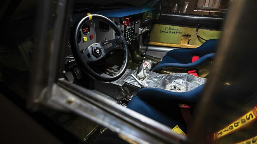 Lancia Delta S4 Henri Toivonen interior - RM Sotheby's