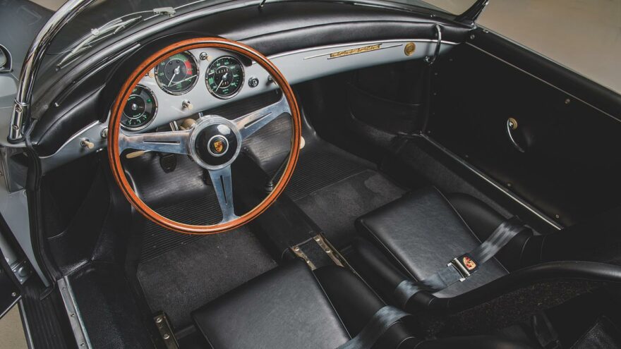 RM Sotheby's - Porsche 356 Carrera GT Speedster interior