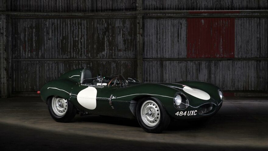Jaguar D-type front quarter - RM Sotheby's