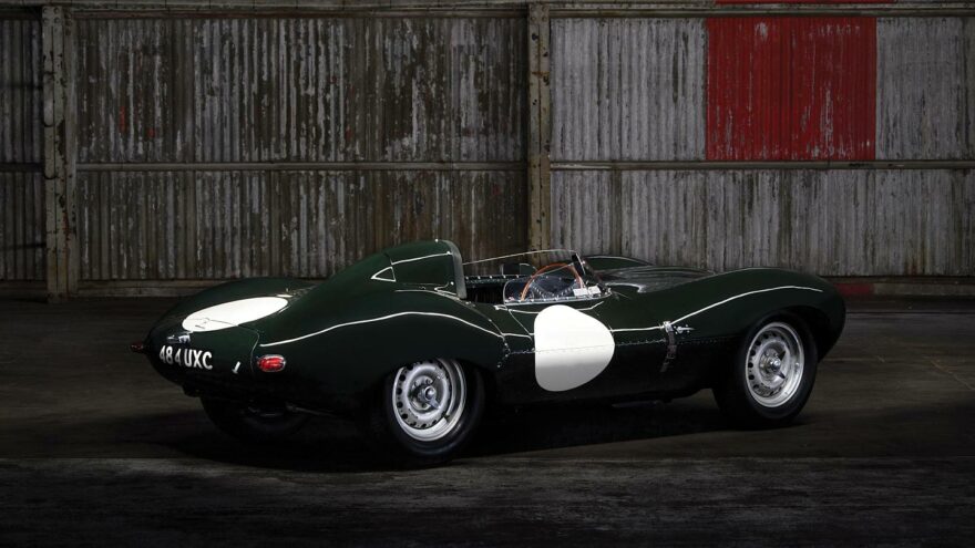 Jaguar D-type rear quarter - RM Sotheby's