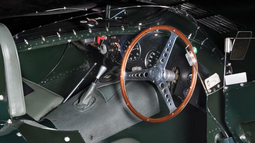 Jaguar D-type interior - RM Sotheby's