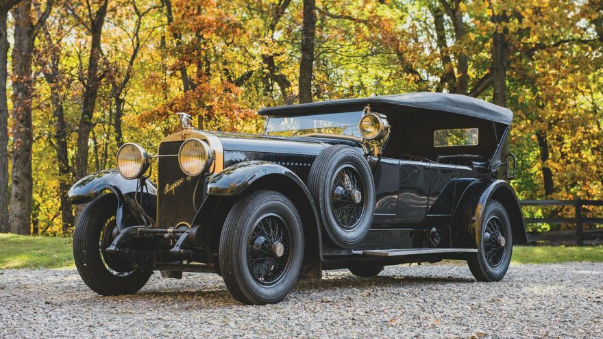 Hispano-Suiza H6B Tourer by Chavet front quarter - RM Sotheby's