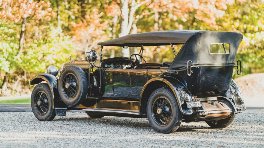 Hispano-Suiza H6B Tourer by Chavet rear quarter - RM Sotheby's