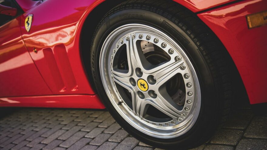 Ferrari 550 Barchetta Pininfarina prototyyppi wheel - RM Sotheby's