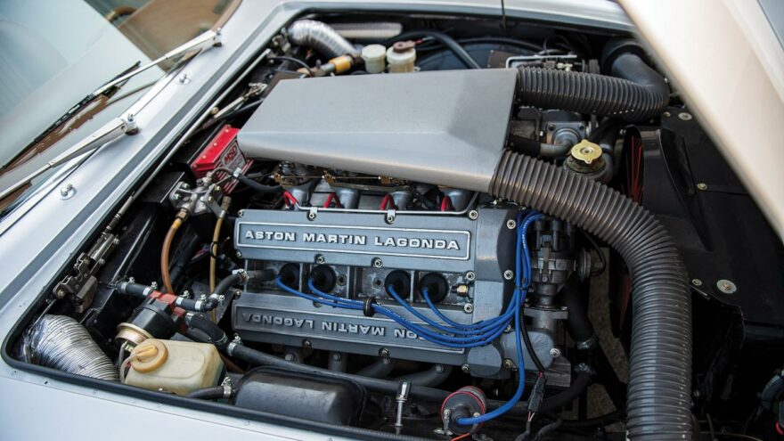 Aston Martin V8 Vantage engine - RM Sotheby's