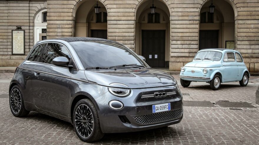 Fiat 500 uusi sähköauto
