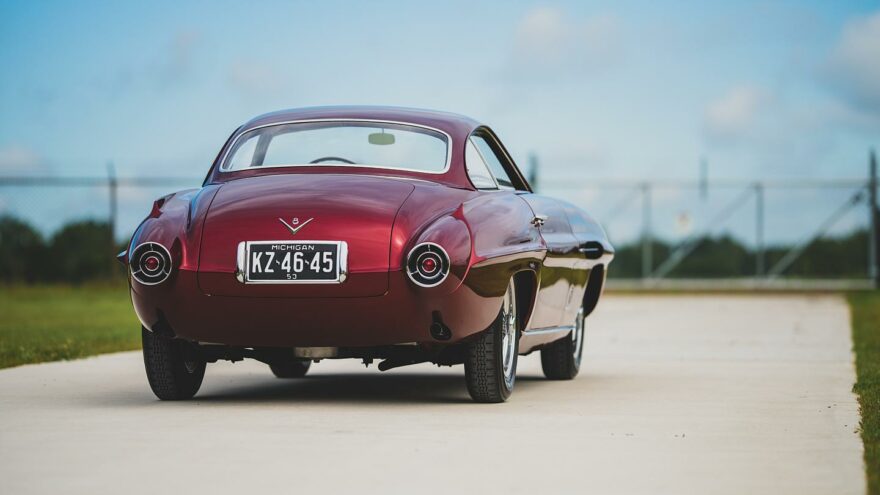 Fiat 8V Supersonic rear - RM Sotheby's