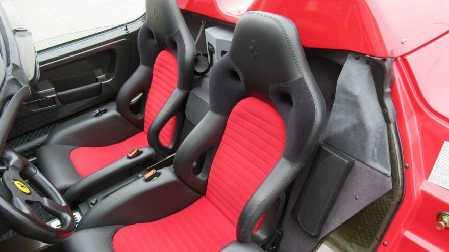 Ferrari F50 seats - RM Sotheby's