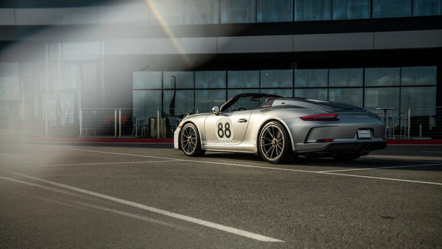 Porsche 911 Speedster Heritage rear quarter - RM Sotheby's