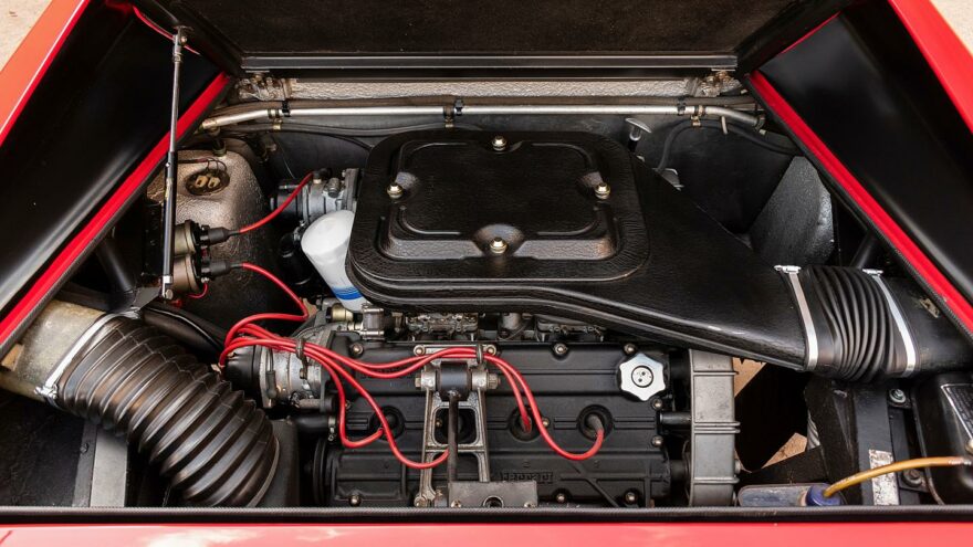 Ferrari Dino 308 GT4 Safari engine - RM Sotheby's